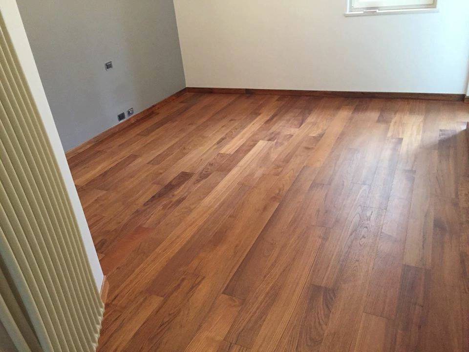 esempio di pavimentazione in legno