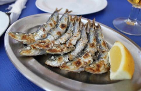 Málaga, Fischplatte