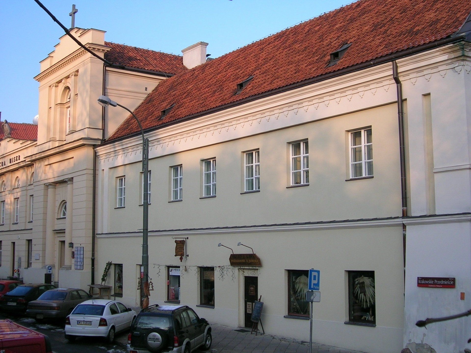 Warschau, Schulgebäude, Schulfoto