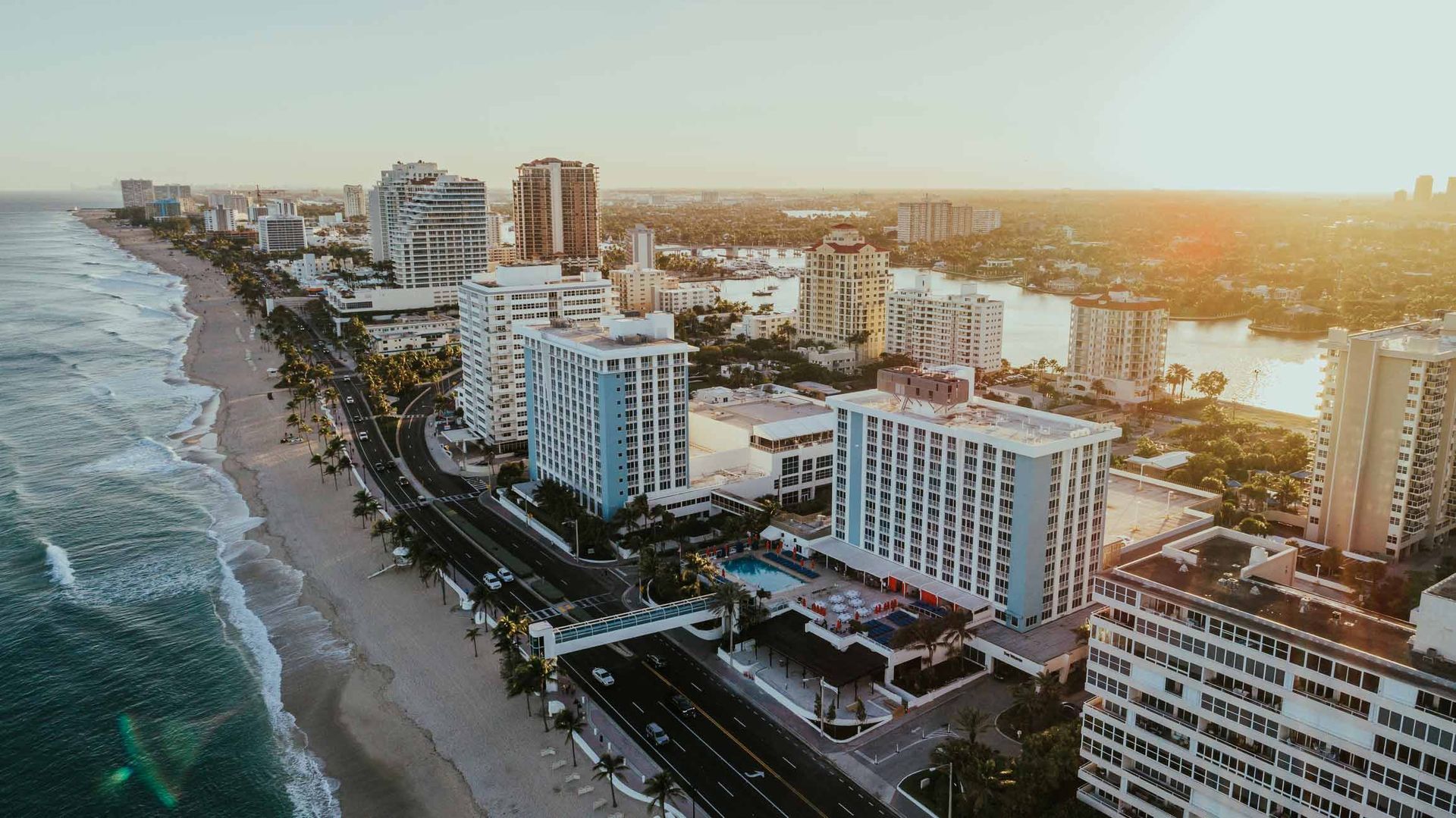 Aerial View Of Fort Lauderdale Beach Florida — Weeki Wachee, FL — Florida Treasure Realty, LLC