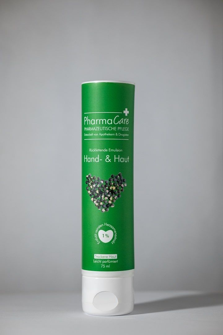 Tube von PharmaCare Hand- und Haut Emulsion von RDRD