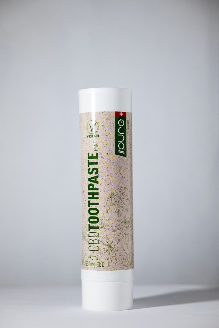 Tube von purce CBD Toothpaste von RDRD