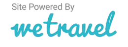 Site powered by Wetralvel logo in light blue script on white background