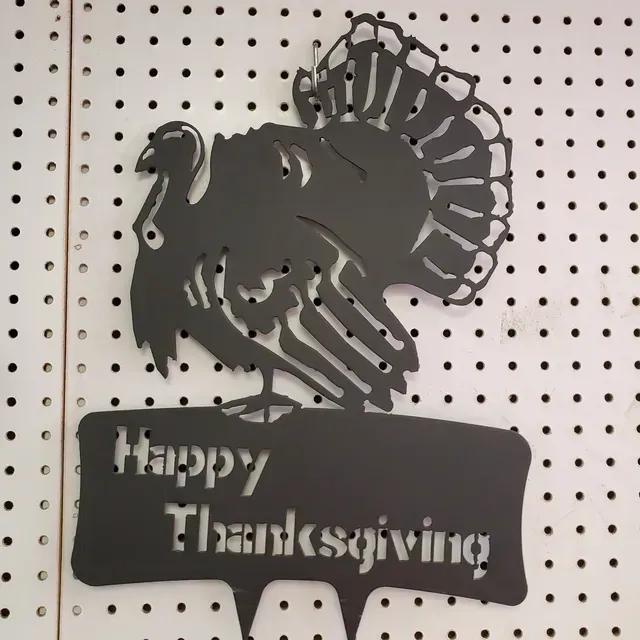Happy Thanksgiving Plasma Art — Wisconsin Rapids, WI — BDT INC