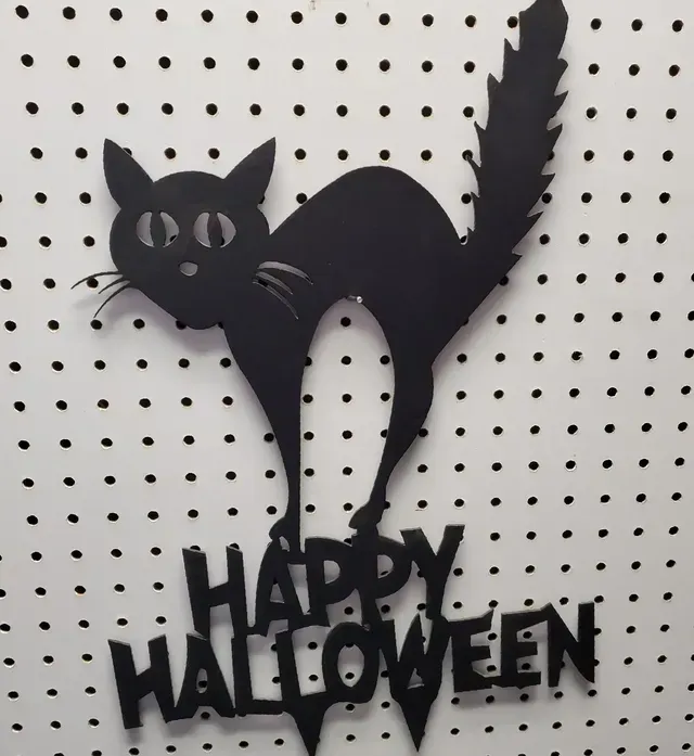 Happy Halloween Cat Plasma Art — Wisconsin Rapids, WI — BDT INC
