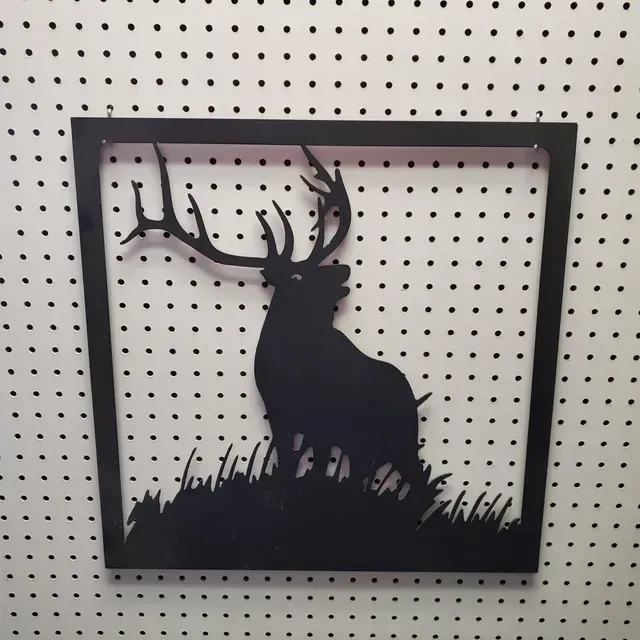Elk Silhouette Plasma Art — Wisconsin Rapids, WI — BDT INC