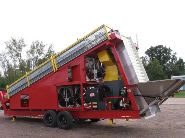 Red Harvester Machine — Wisconsin Rapids, WI — BDT INC