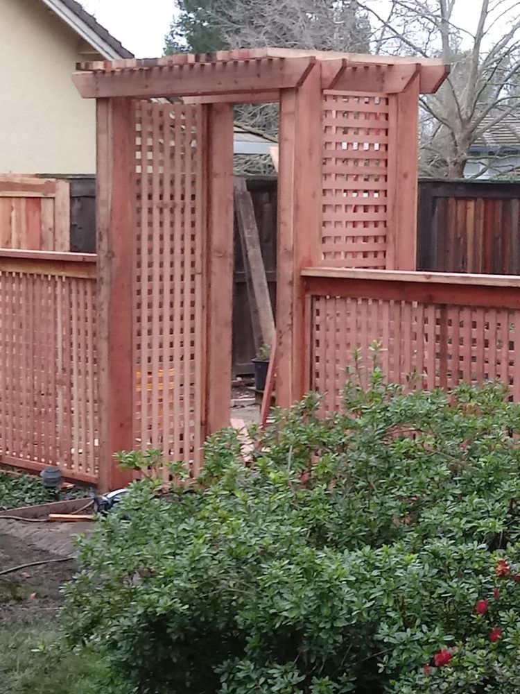 Redwood Fencing — Elk Grove, CA — Top Rail Fence Corporation