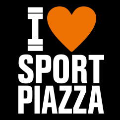 Een logo dat zegt: ik hou van sportpiazza