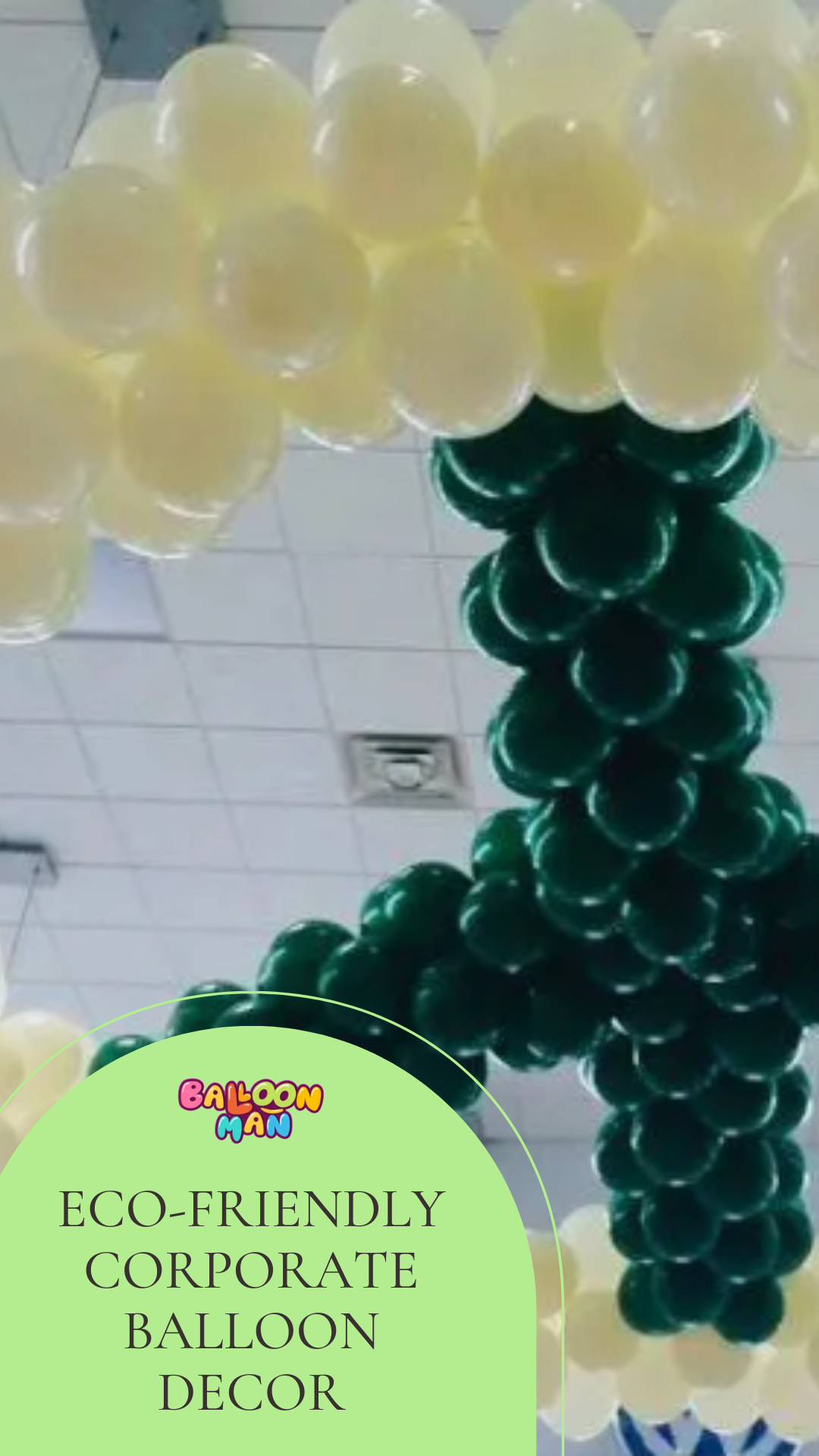 Eco-Friendly Corporate Balloon Decor