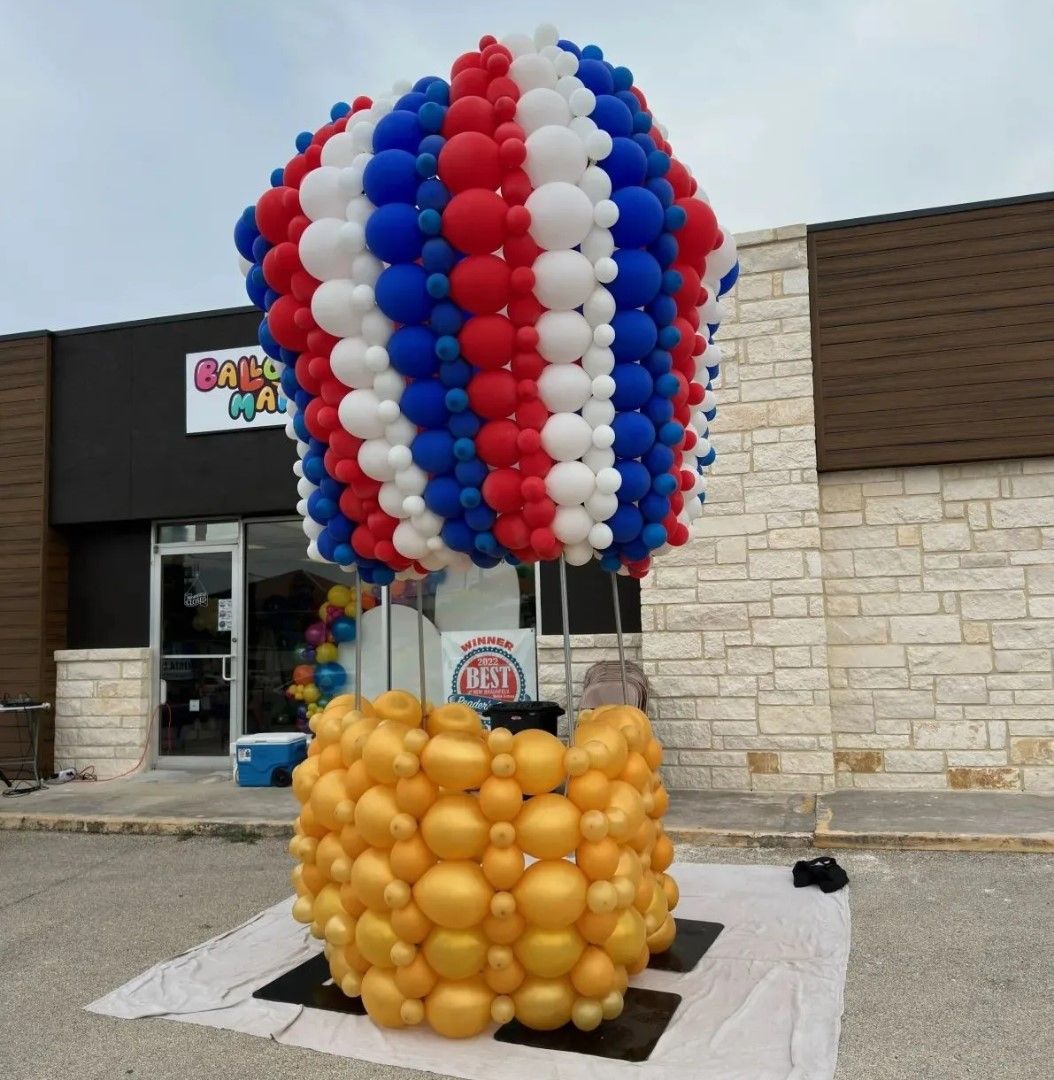 Hot Air Balloon Sculpture
