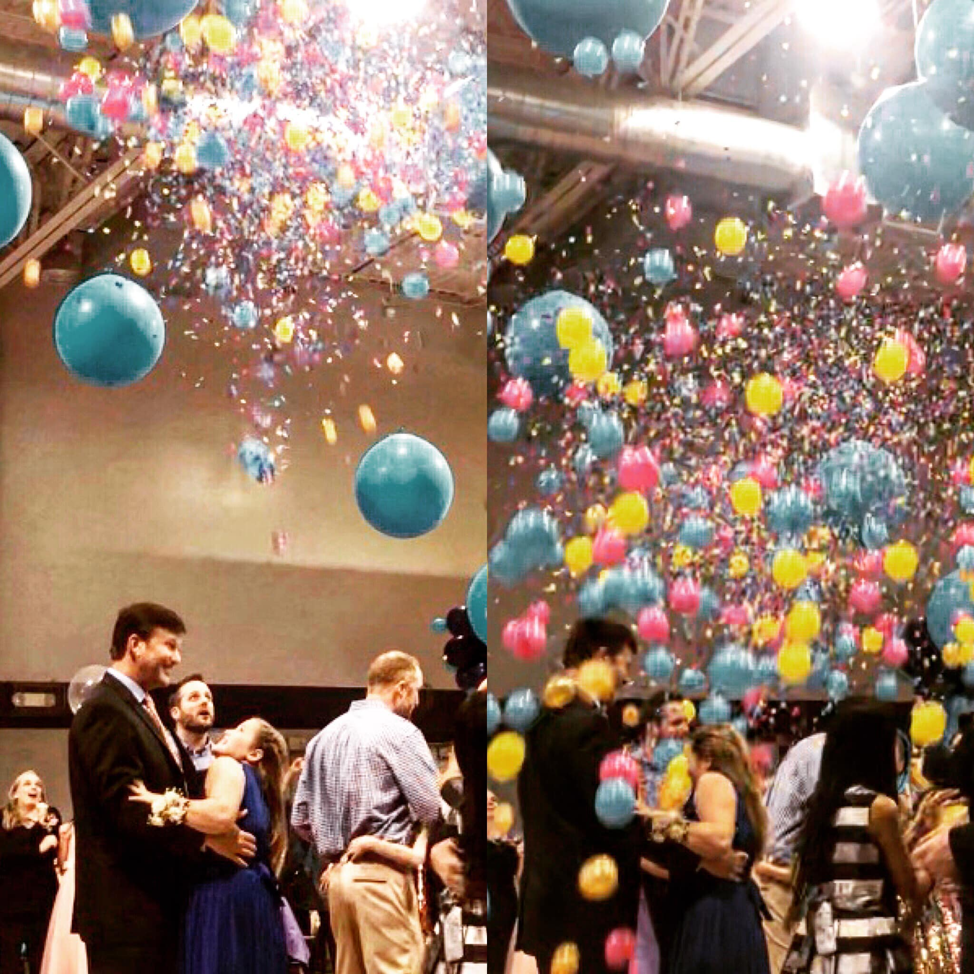 convention balloon drop