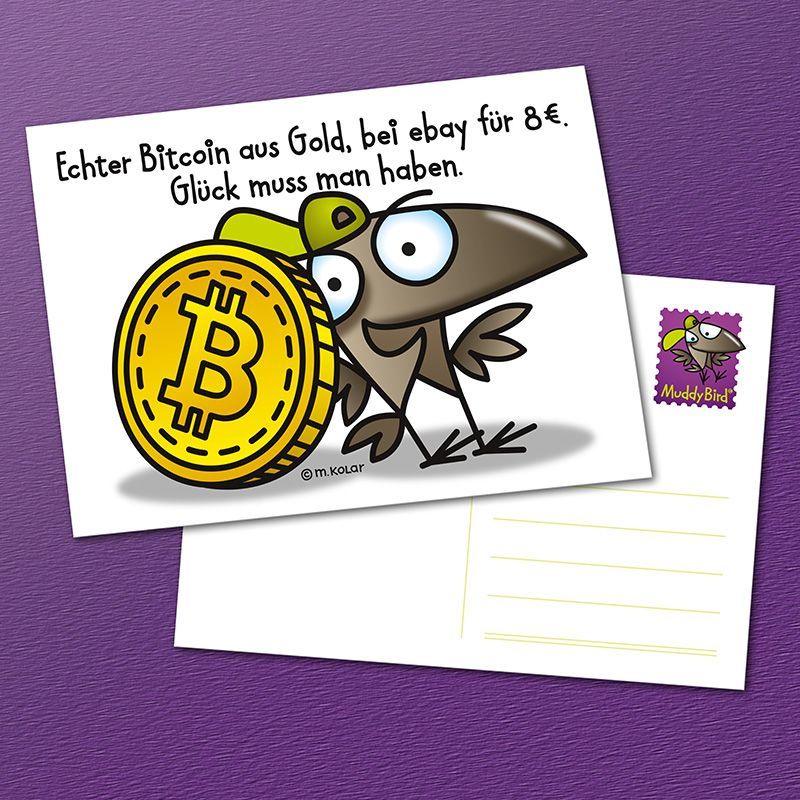MuddyBird - Bitcoin Karte