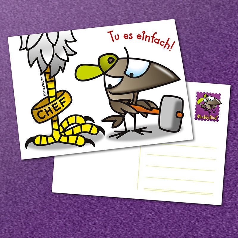 MuddyBird - Motivationskarte