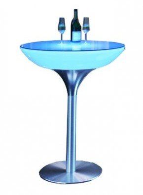 LED and Chrome Bar leaner