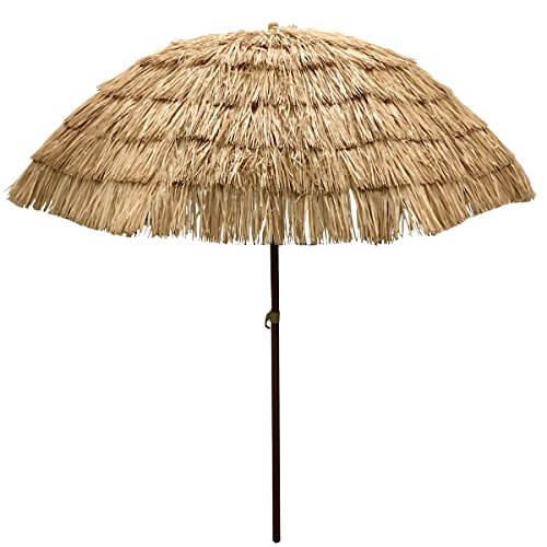 Thatched umbrella