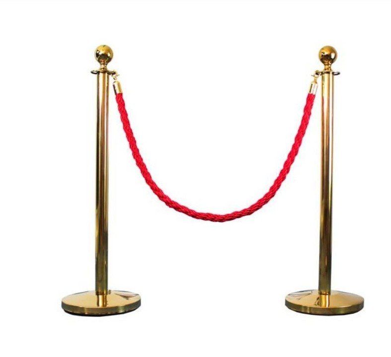 Gold Stanchion Poles