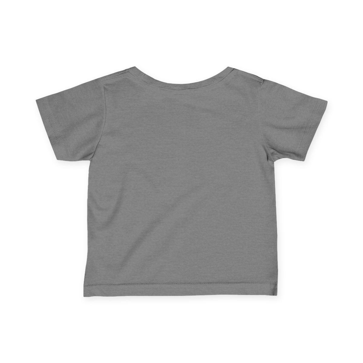 Gray t-shirt with a centered cross design. The cross has 