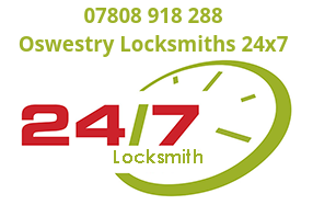 Oswestry locksmiths 24x7 Shropshire Logo