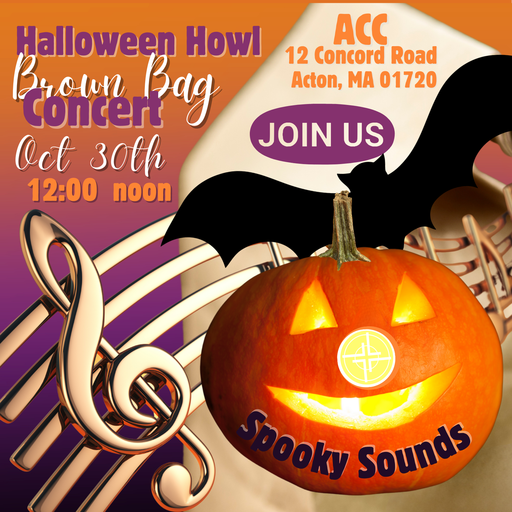 2024 Halloween Howl Brown Bag Concert