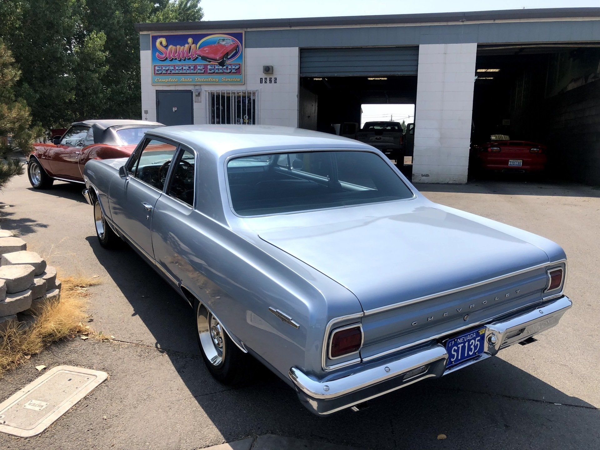 Back View of Old Car — Sparks, NV — Sam’s Sparkle Shop