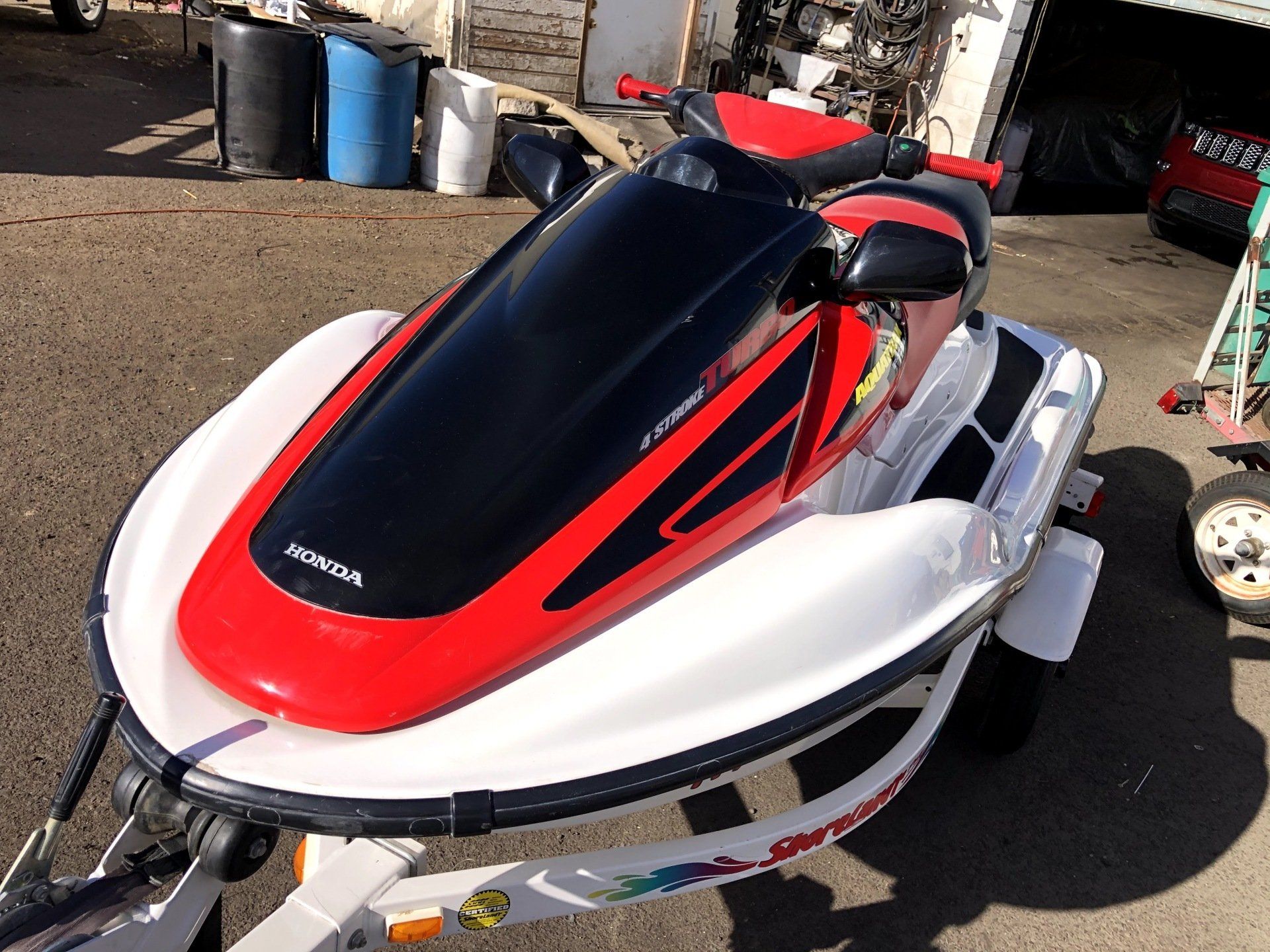 White Speed Boat — Sparks, NV — Sam’s Sparkle Shop