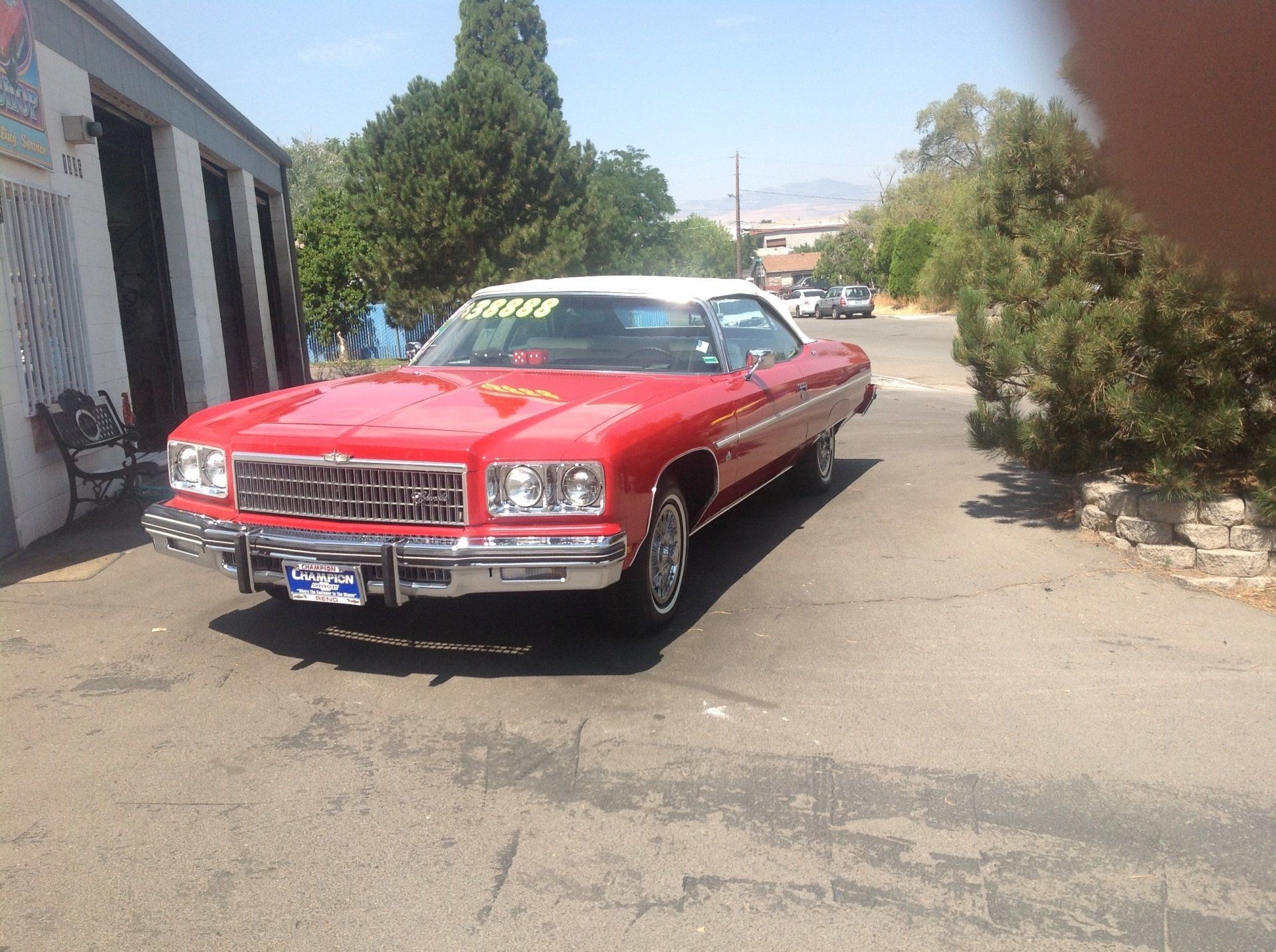 Vintage Red Car — Sparks, NV — Sam’s Sparkle Shop