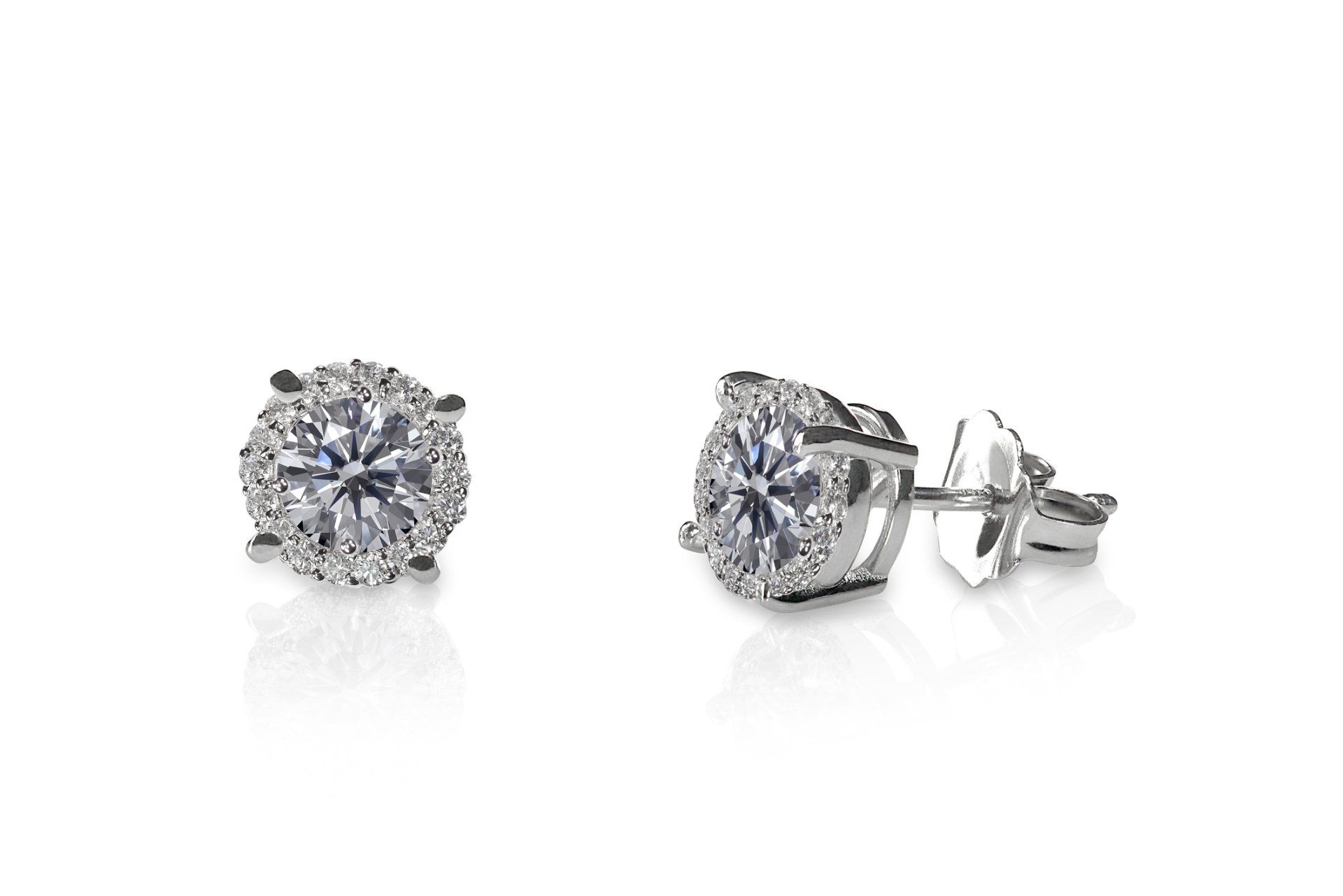 Diamond Stud Earrings — Highland, IN — Angela's Beauty Supply