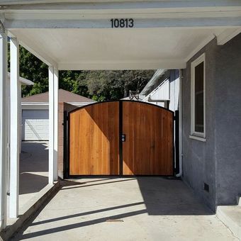 Custom Gates — Wooden Gate in Simi Valley, CA