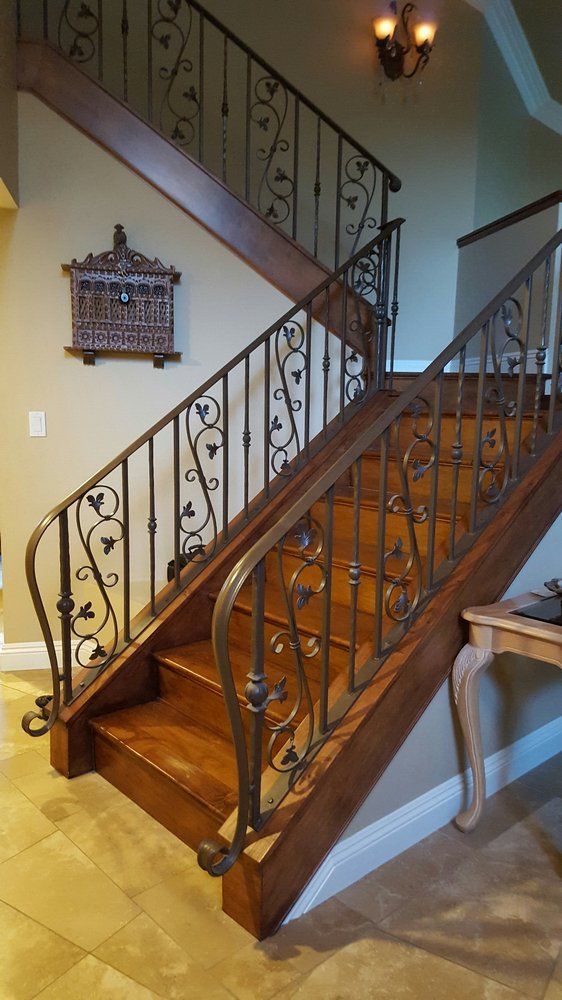 Iron Stairs — Simi Valley, CA — All Valley Wrought Iron