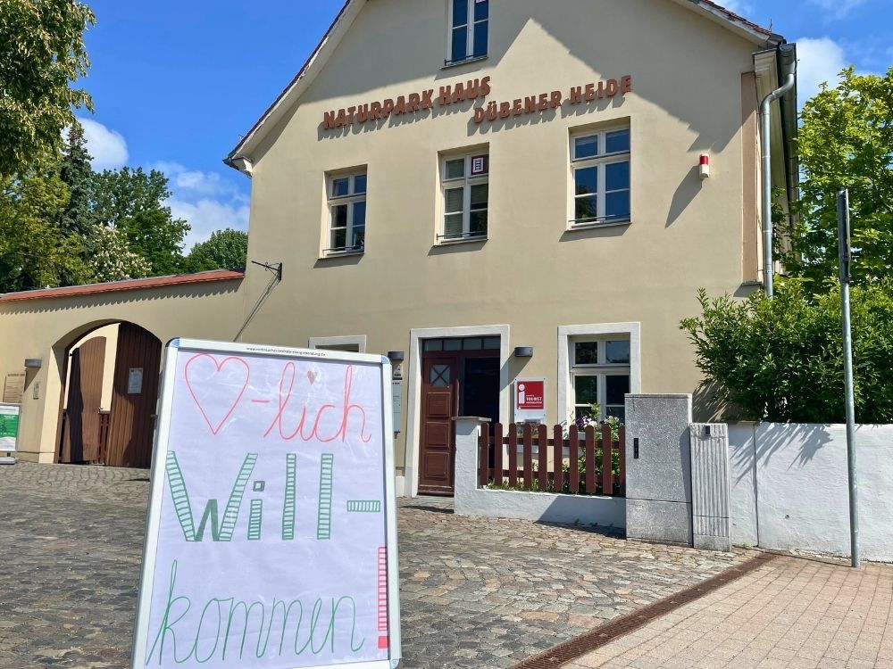 NaturParkHaus heißt "Herzlich Willkommen"