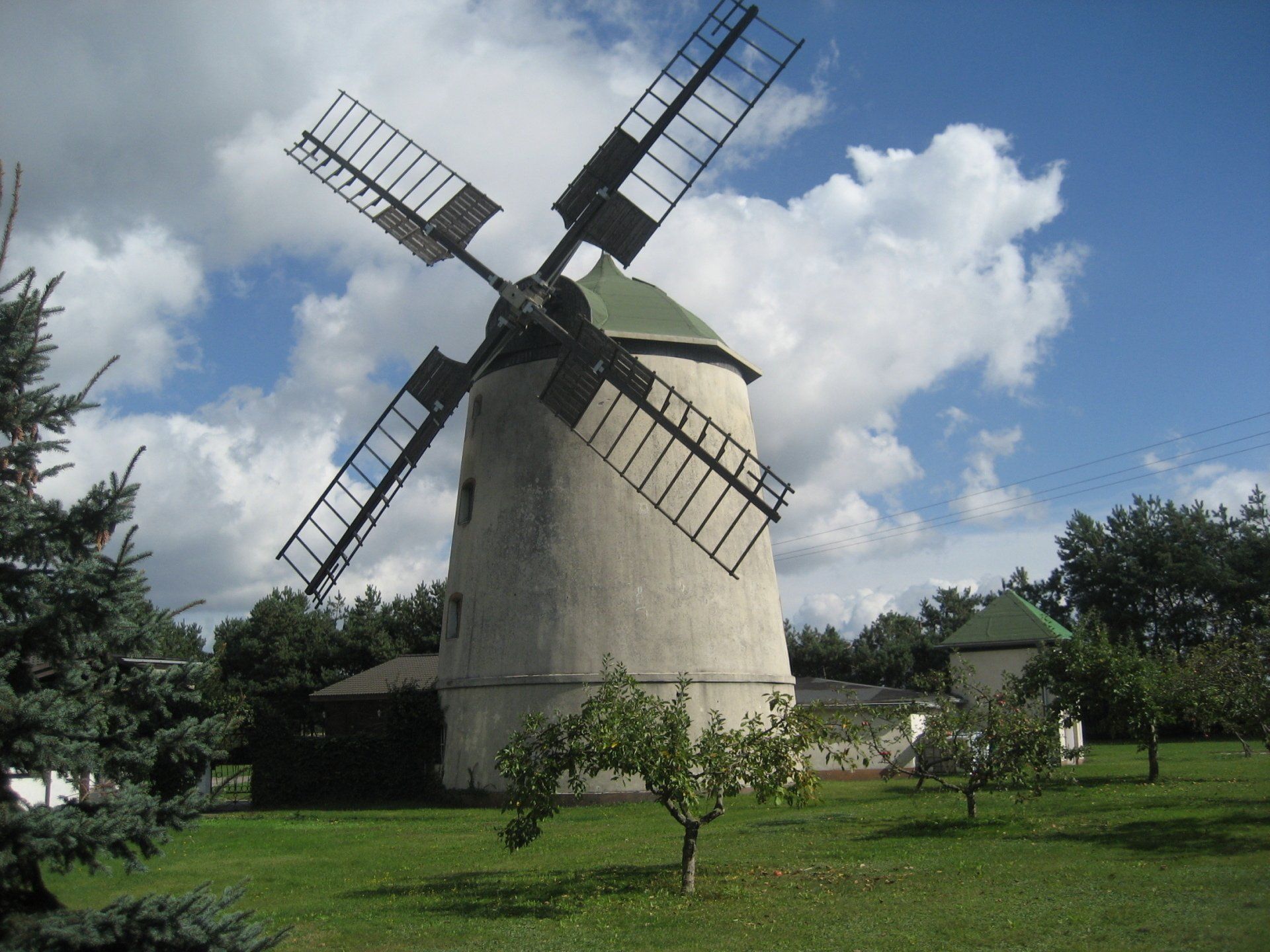 Blick auf die Mühle