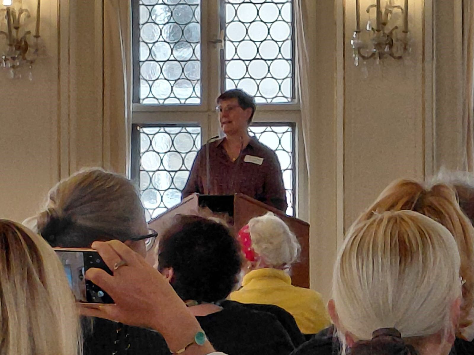 Carola Knipping ist Vorsitzende des Sächsischen Gästeführertags.