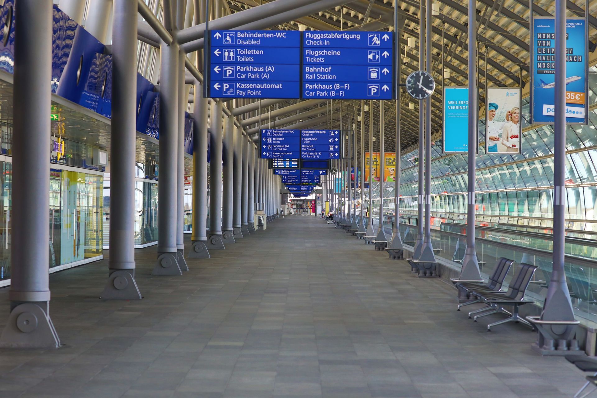 Flughafen-Mall am Flughafen Leipzig/Halle