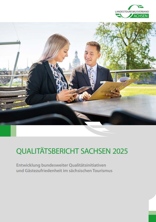 Titelseite des Qualitätsberichts Sachsen 2025