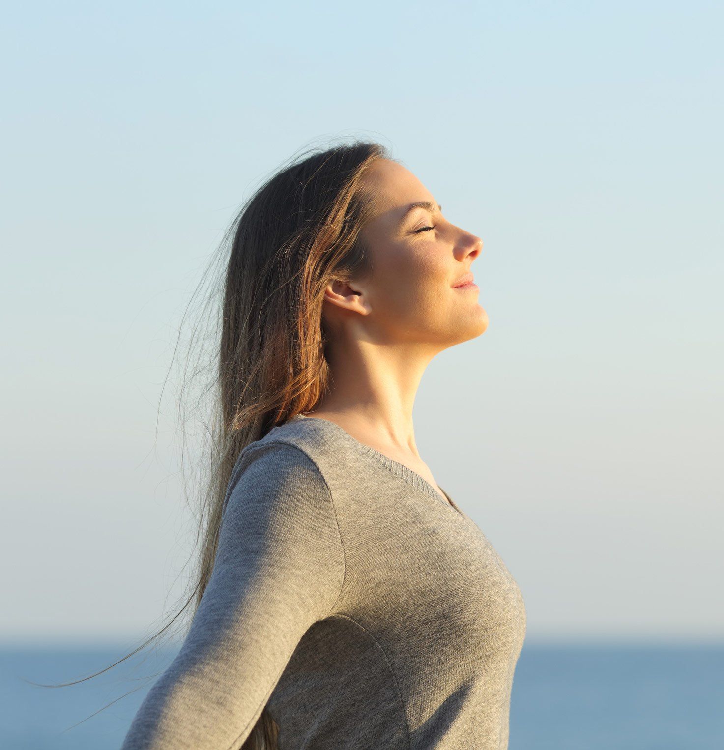 Woman Breaths Fresh Air — Pinecrest, FL — Beacon Hypnotherapy Institute
