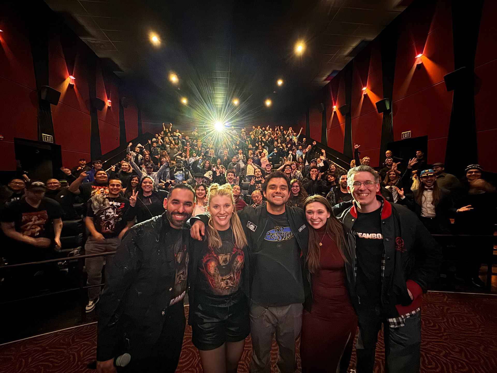 steven lamorte The Meaon One Movie opening night