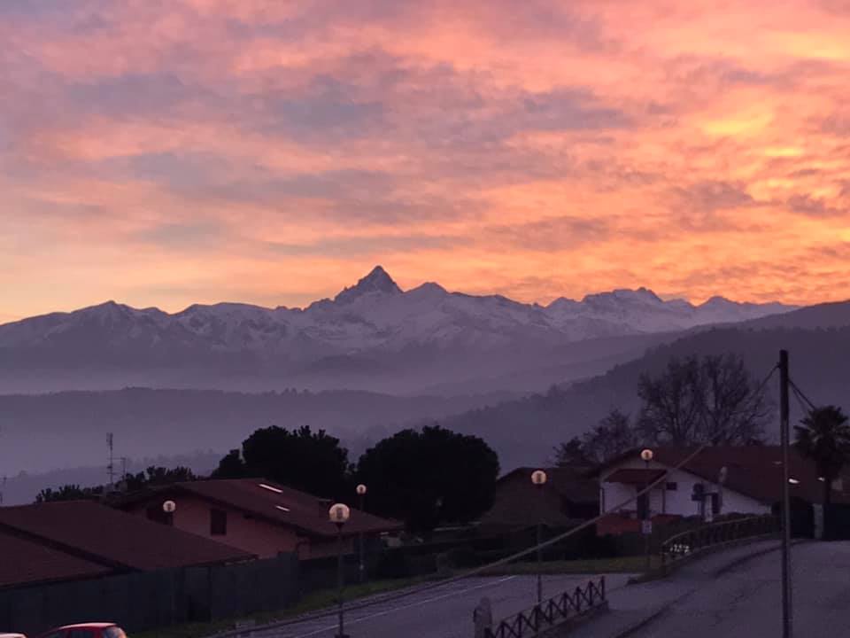 Monviso al tramonto