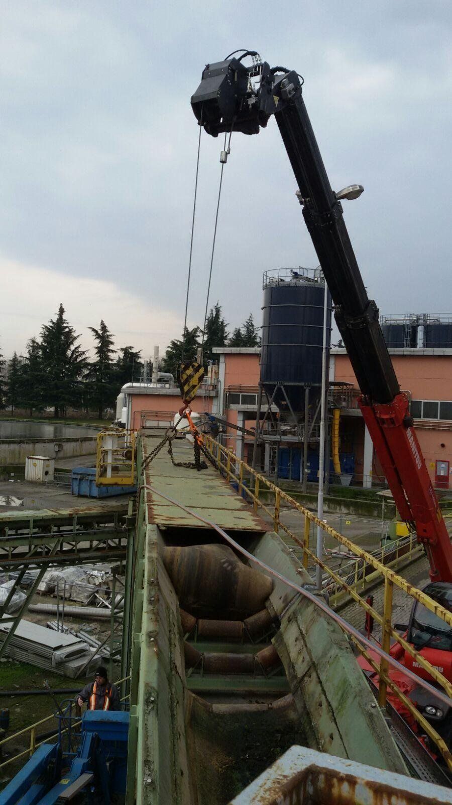 demolizione struttura ferro