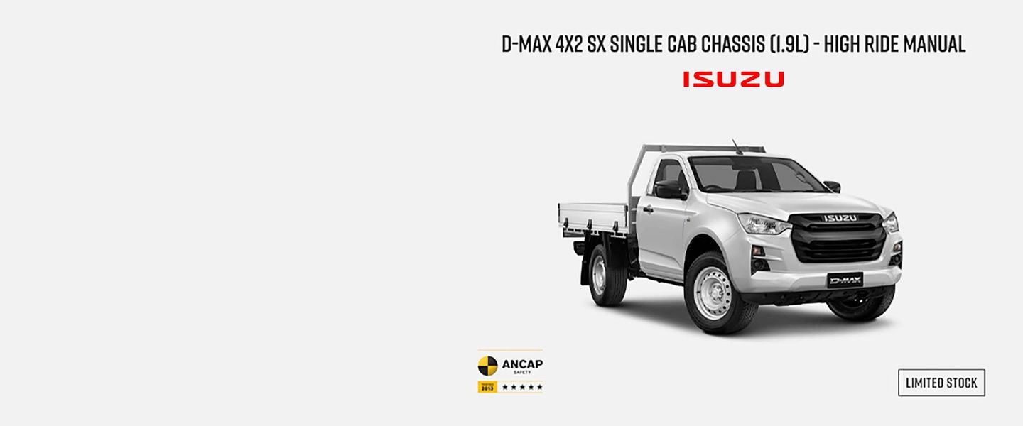 D-MAX 4X2 SX SINGLE CAB CHASSIS from Norton Motor Group