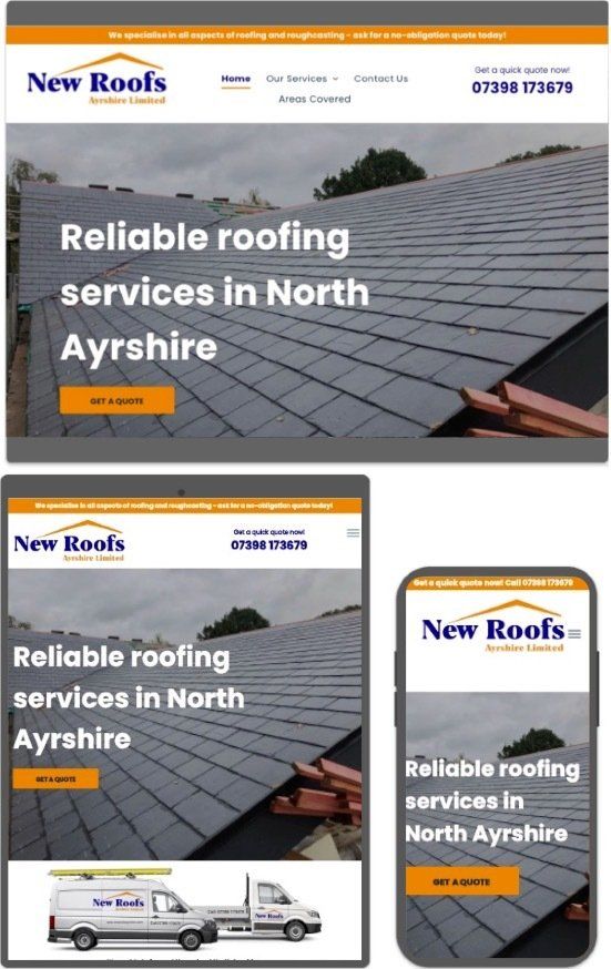 Great Value Websites Irvine build quality low-cost websites in Annan and throughout Annandale, Dumfries and Galloway