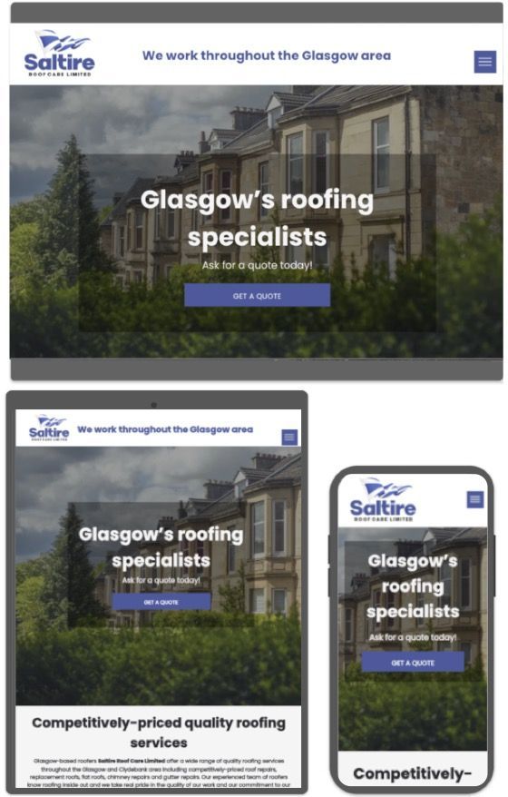 Glasgow web design by Great Value Websites