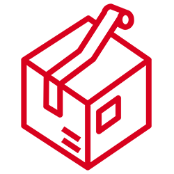 Icona Traslochi perfettamente organizzati