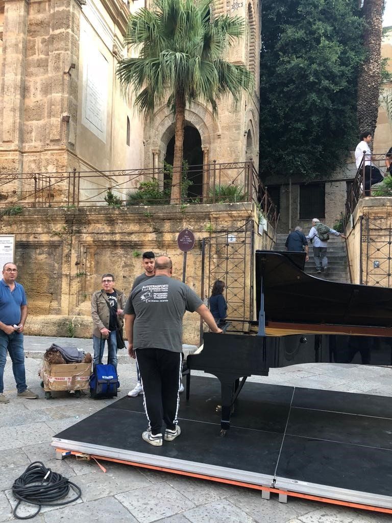 trasporto pianoforte