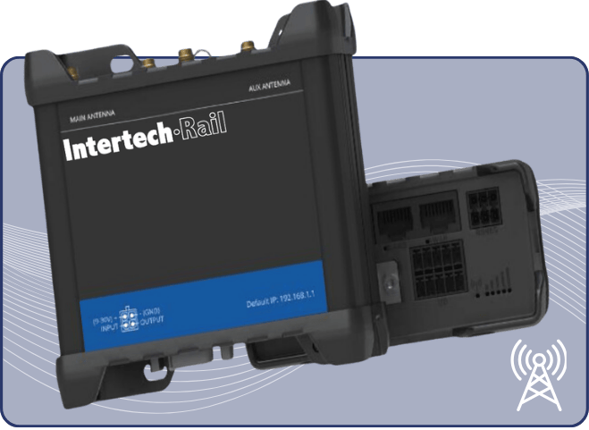 Rail-ID Edge field gateway unit connecting RFID readers and wayside devices to railway networks