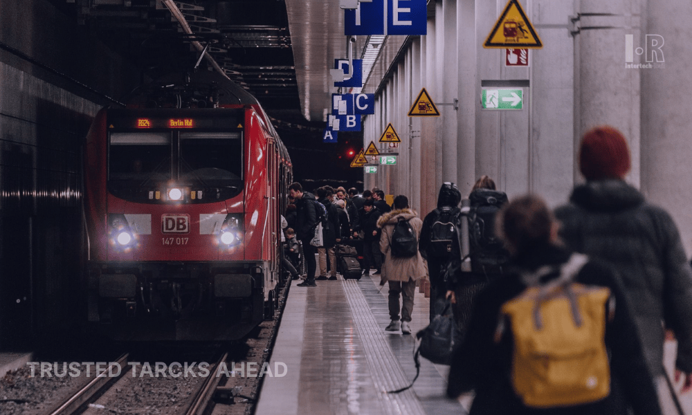 Different railway track gauges showing variations in rail spacing across global railway infrastructure