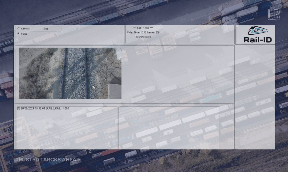 Railway control room monitoring yard operations using real-time asset intelligence and identification data.