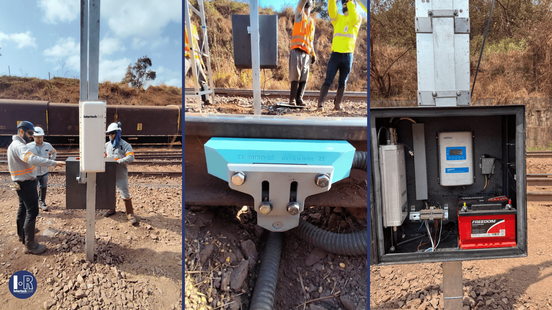 Rail logistics monitoring system - RFID and axle counting technology