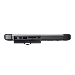 Side view of Rail-ID rugged tablet RFID reader by Intertech Rail for railway field operations