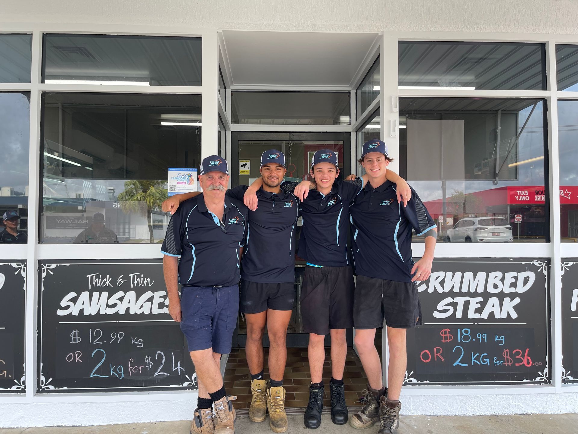 Exquisite Meats Within the Smoking Chamber — Coastal Meats in Yeppoon, QLD